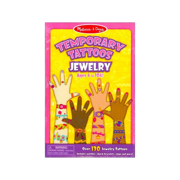 Melissa & Doug Toys Melissa Doug Temporary Tattoos Jewelry New